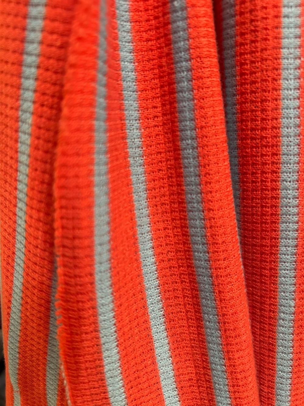 GAP Coral & Light Blue Striped Infinity Scarf - Picture 4 of 4
